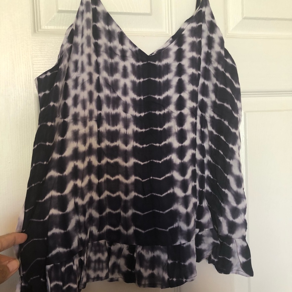 Boho tie dye tank